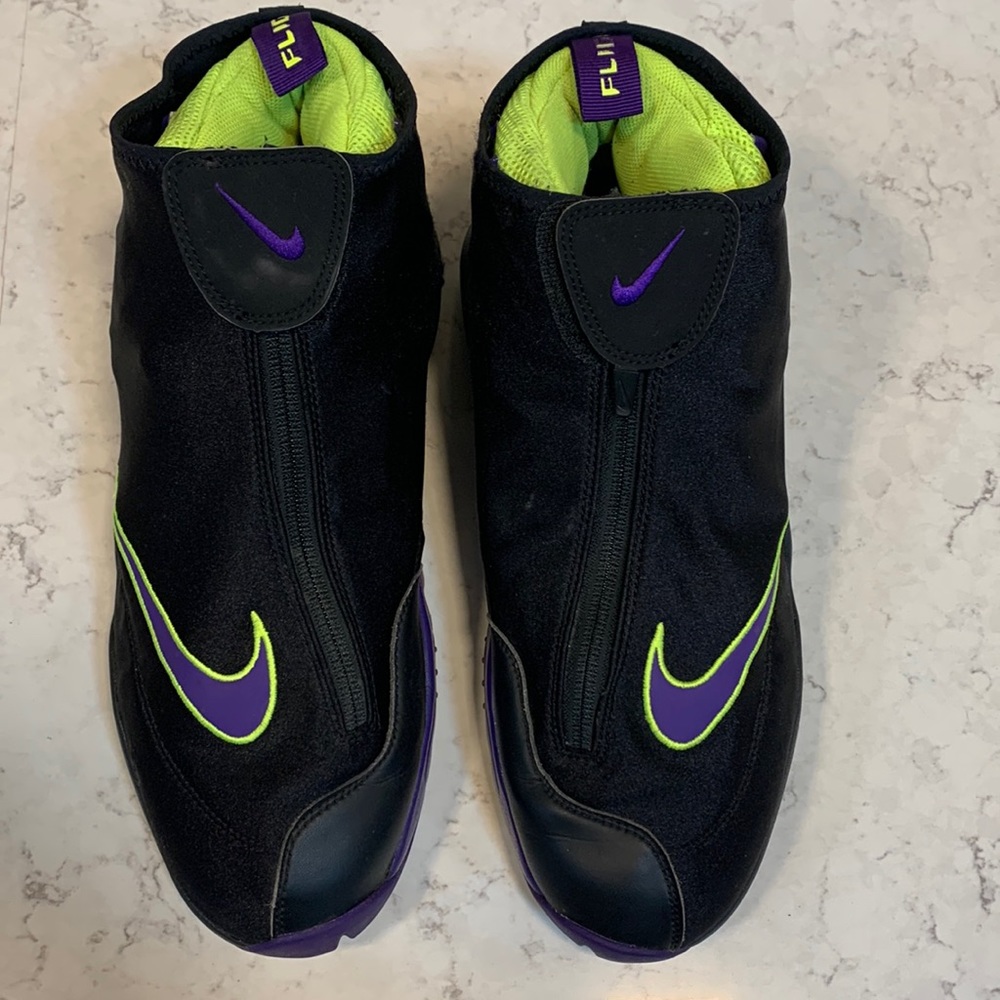 Nike Air Zoom Flight The Glove Lakers Payton Sz 11.5